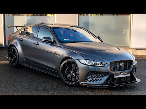 2019 Jaguar XE SV Project 8 - Corris Grey Satin - Walkaround & Interior & Revs