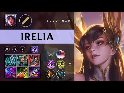 Irelia Mid vs Anivia - NA Challenger Patch 26.02