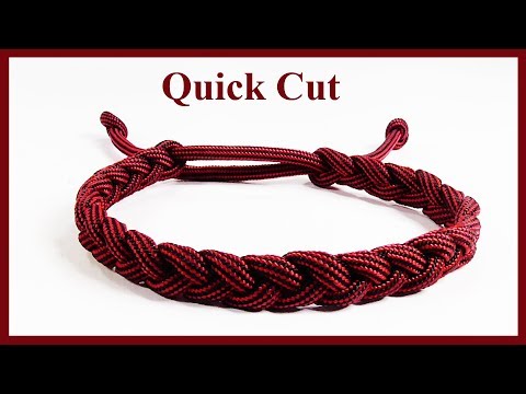 Easy Adjustable 1 Strand Braided Rastaclat Style...