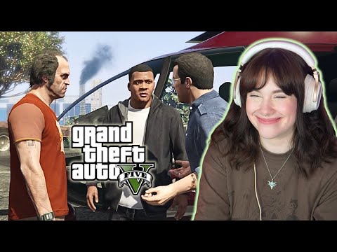 The Trio is Here!! | GTA 5 | First Time Playing | Ep 8