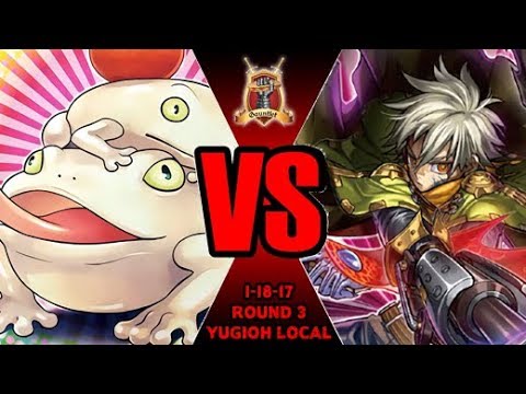 Paleo Frogs Vs Magical Musketeers - Yugioh Gauntlet Local Tournament 1-18-18 R3