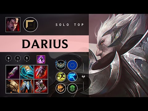 Darius Top vs Poppy - EUW Challenger Patch 26.01