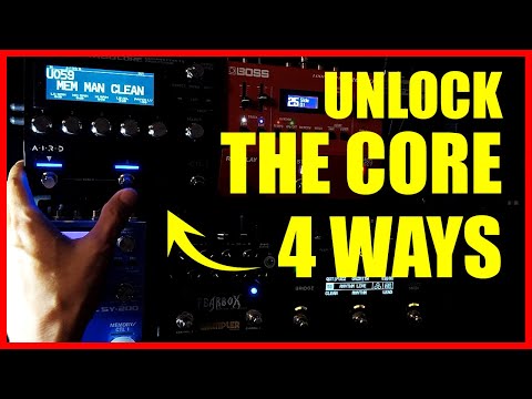 BOSS GT-1000 Core: 4 WAYS TO CONTROL