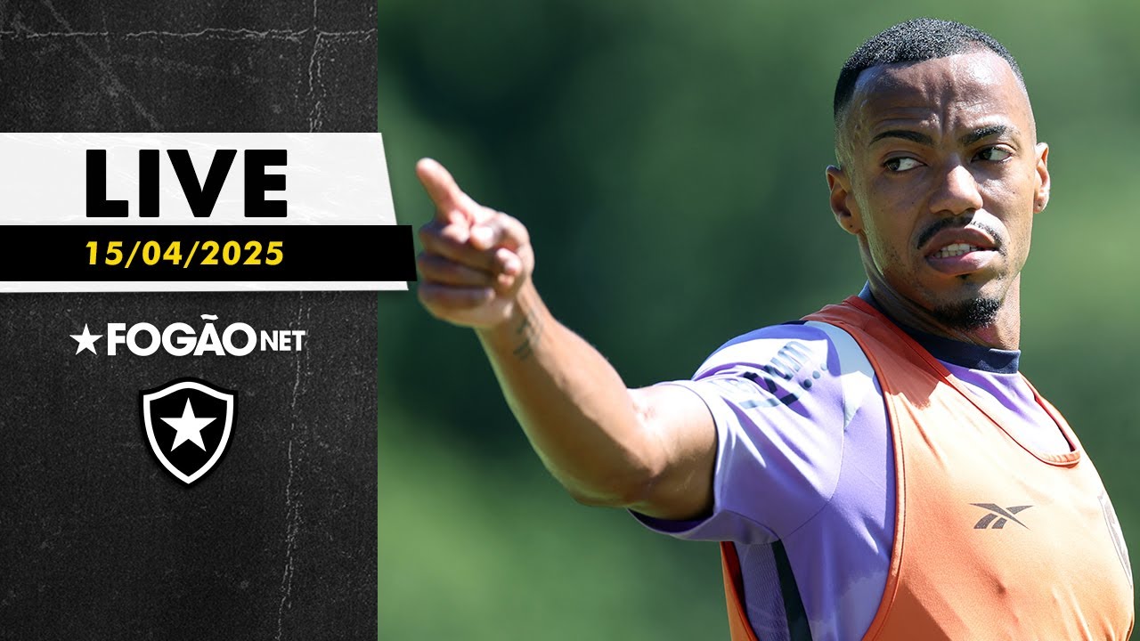 LIVE | Botafogo faz ajustes finais para enfrentar o São Paulo; prazo para Nathan Fernandes