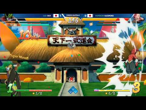 EVO 2018 - Dragonball Fighters Z - CAG | GO1 vs GGP|Hori | Kazunoko - Top 8