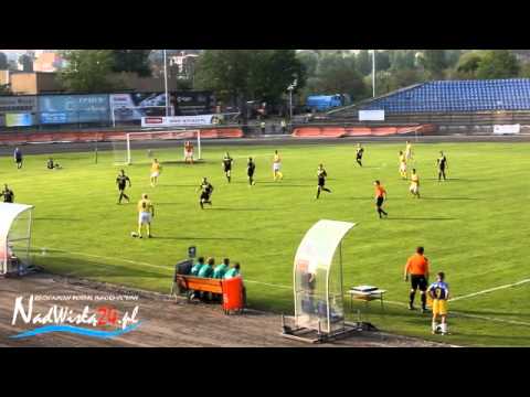 Motor Lublin - Siarka Tarnobrzeg 2:0 (0:0), - skrót z I połowy, 11.05.2013