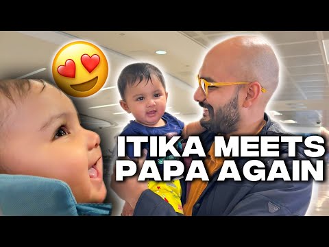 Itika meets Papa after a month | New house mein entry| Albeli Ritu