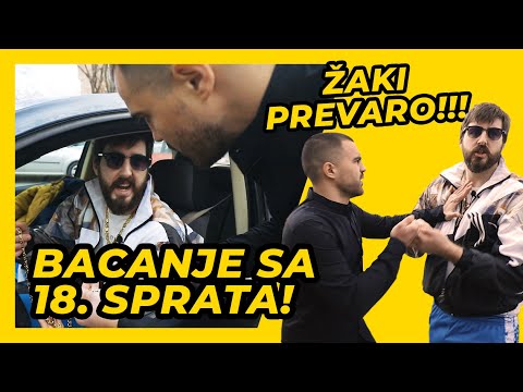 DO TAČKE PUCANJA - Bacanje Hirurškog Čelika sa 18.sprata!