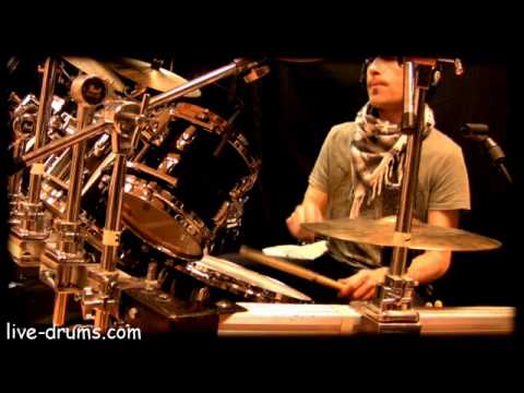 Peter Yttergren live-drums.com plays the Yowsa Groove