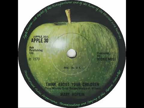 UK New Entry 1970 (197) Mary Hopkin - Think About Your Children