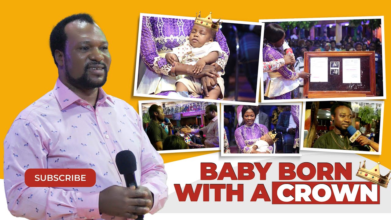 BABY BORN WITH A CROWN