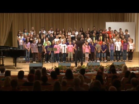 Bee Geesus + združeni zbor osnovnih šol - Shalom My Friend (Live @ Gospel d.d. 2014)