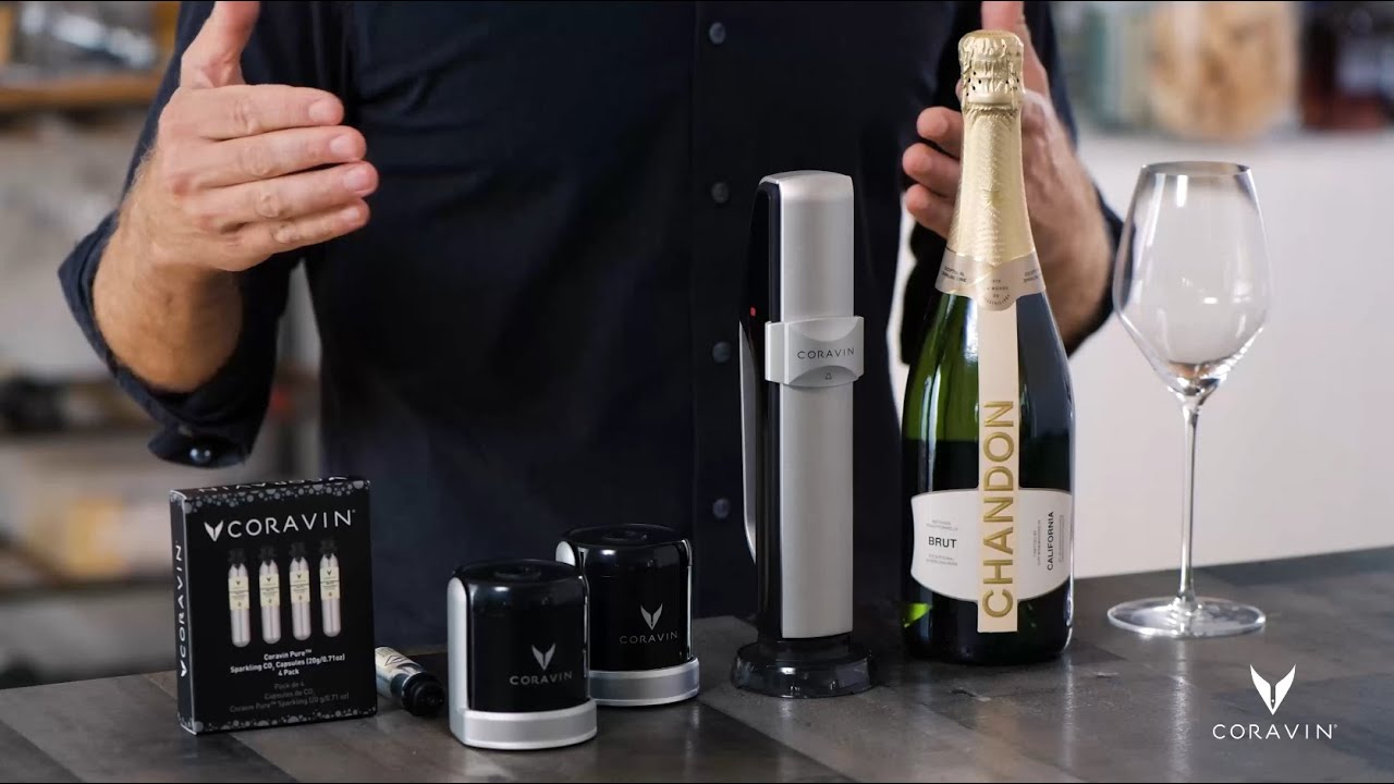 Come usare Coravin Sparkling™ per conservare i vini frizzanti