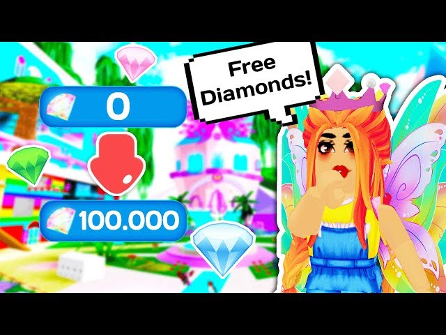 How To Get Free Diamonds In Royale High School Roblox - roblox in royale high school