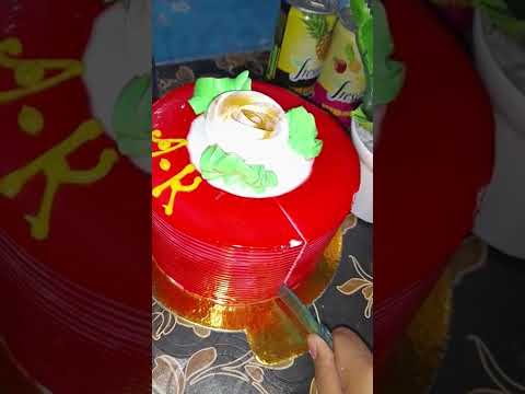 yummy red forest cake shorts Strawberry flavour Antara and Aditya show please like subscribe