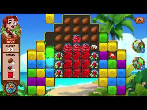 Lost Island Blast Adventure Level 2080 NO BOOSTERS - A S GAMING ✔️