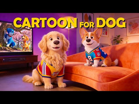 Adventure In Sakura Forest 🐶 Best Cartoon for Dogs Home Alone 2026 📺 Music for Dogs Relaxation 💤