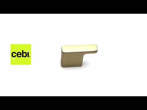 Миниатюра изображения товара Крючок для одежды Cebi Leta A7105 010 / PC35 (матовое золото полимер)