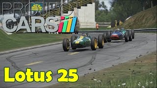 Project CARS Classic Team Lotus DLC - Lotus Type 25 @ Rouen-Les-Essarts