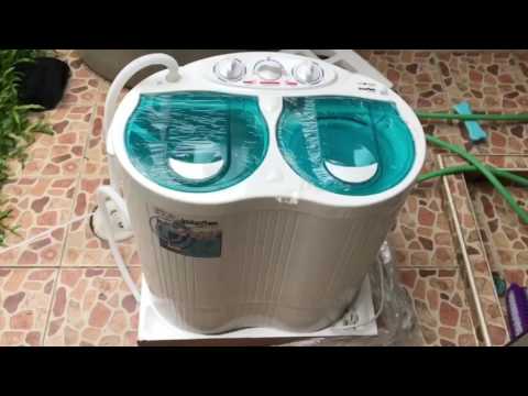 รีวิวเครื่องซักผ้าขนาดเล็ก Imarflex MW-201 mini