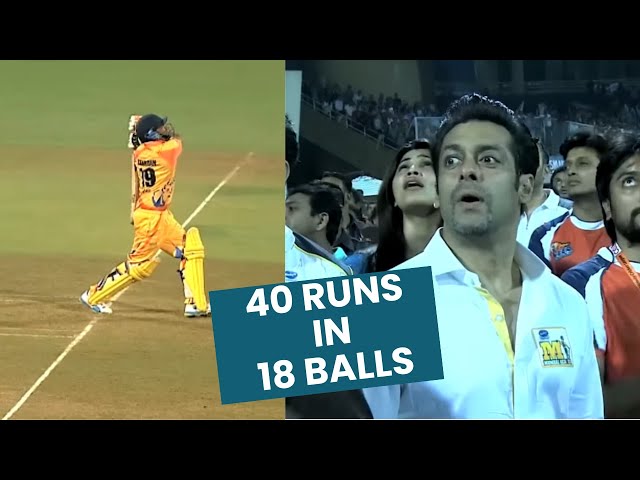 Last Ball Finish! Chennai Rhinos’ Epic 40 Runs Chase Against Mumbai Heroes 😱🔥 | CCL Highlights