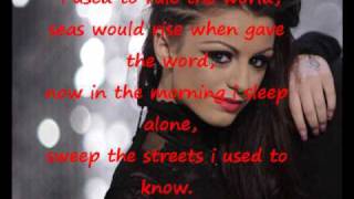 Viva La Vida - Cher Lloyd ,with lyrics.