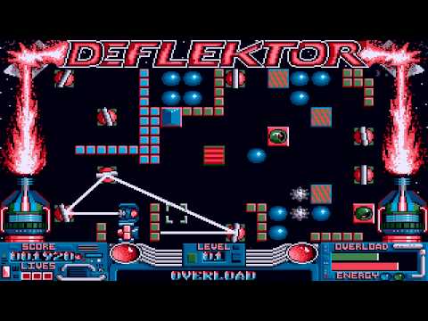 intro ATARI ST DEFLEKTOR DEFLECTOR By Gremlin FROM LSD WAS NOT WAS AUTOMATION MENU DISK No 12 STE