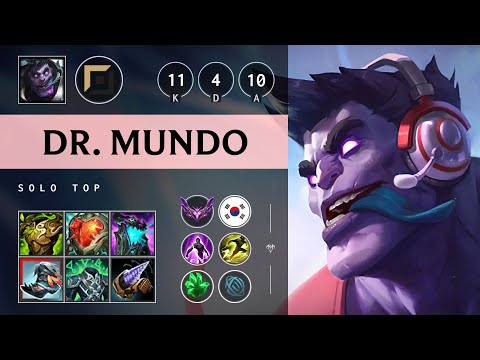 Dr. Mundo Top vs Jayce - KR Master Patch 25.19