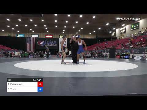 62 Lbs Rr Rnd 3 - Alesio Velasquez, Nevada Vs David Yi, Mad Cow Wrestling Club 13d7