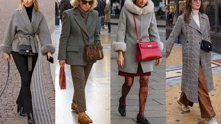 ITALIAN FASHION LOOK FALL/WINTER 2025 | MILAN CHIC OUTFITS TRENDS INSPIRATION | LUXURY SHOPPING VLOG
