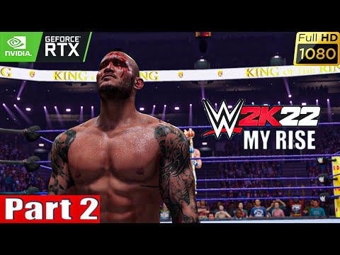 WWE 2K22 MyRise Gameplay Walkthrough Part-2 FULL GAME [1080p 60FPS PC] - No Commentary
