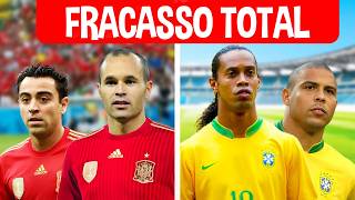 Os 5 Maiores Fracassos da História das Copas