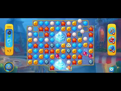 Fishdom gameplay level 1093