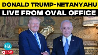 LIVE From Oval Office | Trump-Netanyahu White House Meeting Live | Israel Iran War | Tariffs