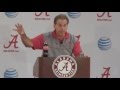 Nick Saban gets fired up, spews profanity about overlooking Charleston Southern