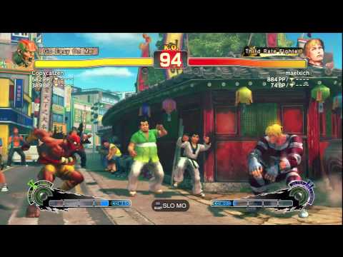 Super Street Fighter IV Ranked Match 27 Dhalsim vs Cody