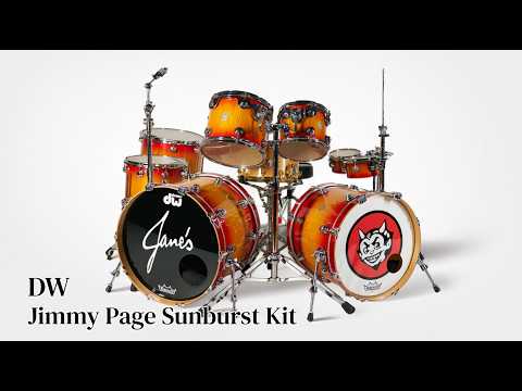 2006 – DW Jimmy Page Custom: Sunburst – Stephen Perkins