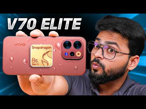 vivo V70 Elite First Look 🚀 | Zeiss 50MP + IP69 💦 | Snapdragon 8s Gen 3 🔥