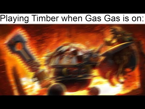 Gorgc's Heart Attack Game - Timbersaw with Gas Gas Gas