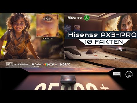 10 facts about the Hisense PX3-Pro TriChroma 4K Laser TV with Dolby Vision, IMAX Enhanced, 3D and...