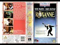 Original VHS Opening And Closing To Roxanne UK VHS Tape