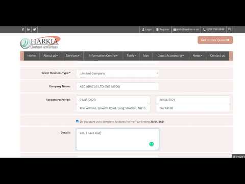 Harkia Chartered Accountants video.