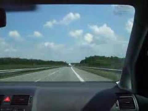 Time laps driving Autobahn Hamburg Lüneburg