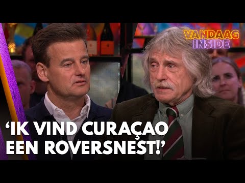 Johan wijst gratis reis naar Curaçao af – live op tv: 'Ik vind het een roversnest!'