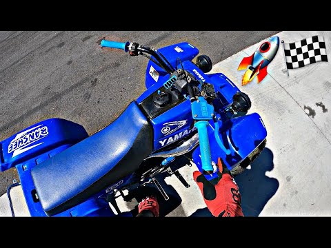 MY KX450F BROKE DOWN SO I RODE A BANSHEE 350!! | Leek GT