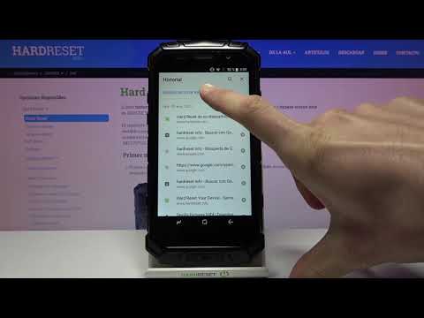 Cómo borrar el historial de Google Chrome en DOOGEE S60 - borrar datos de navegación