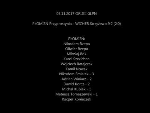 05.11.2017 ORLIKI GLPN PŁOMIEŃ Przyprostynia - Wicher Strzyżewo 9:2
