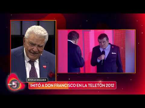 Kramer recordó anécdota que marcó la forma en que ve la Teletón. Los 5 Mandamientos, Canal 13.