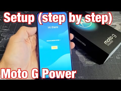 Moto G Power: How to Setup for Beginners (right out of box)