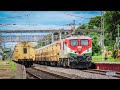 11 In 1 Train Action On Mysuru Yesvantpur Line Perfect Crossing 2nd Price Winner WAP7 ALCO